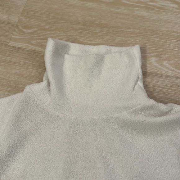 Moon City Ivory Fleece Turtleneck - Picture 2 of 2